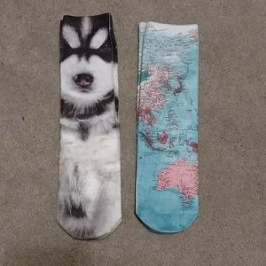 2 pairs socks NWOT